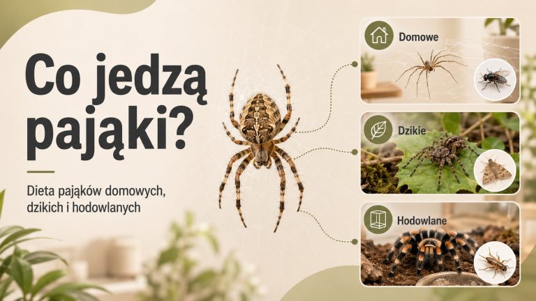 Co jedzą pająki? Dieta pająków domowych, dzikich i hodowlanych