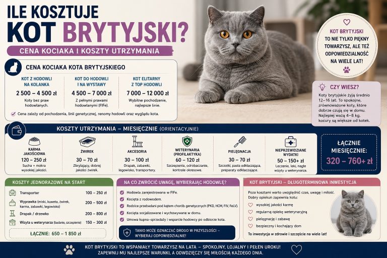 Ile kosztuje kot brytyjski